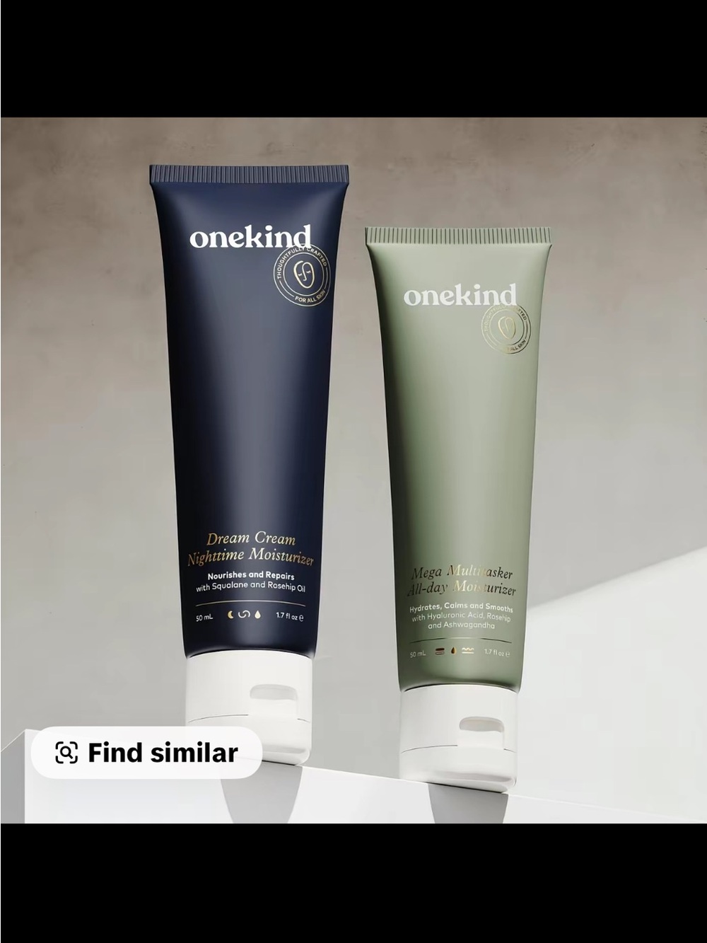 onekind Dream Cream Nighttime Moisturizer - Navy